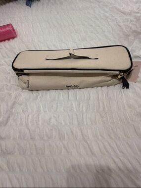 Cream Bag-all Double Hair Tools Travel Case